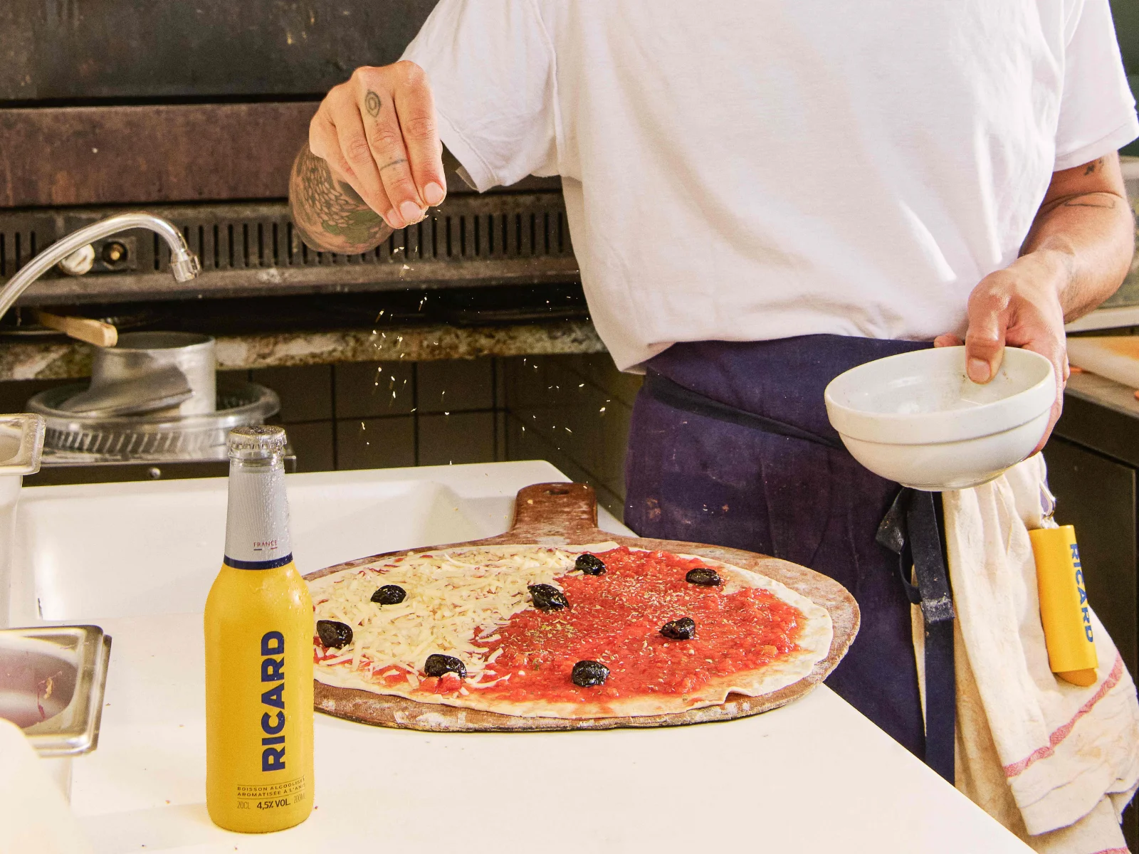 Ricard 4.5% x Pizza 